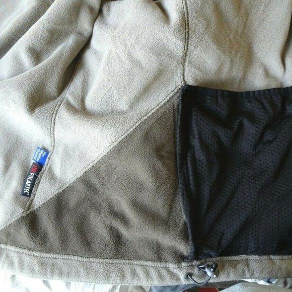 LL Bean Women All Season Jacket Large Removable Polartec Liner Waterproof Shell - Picture 8 of 12